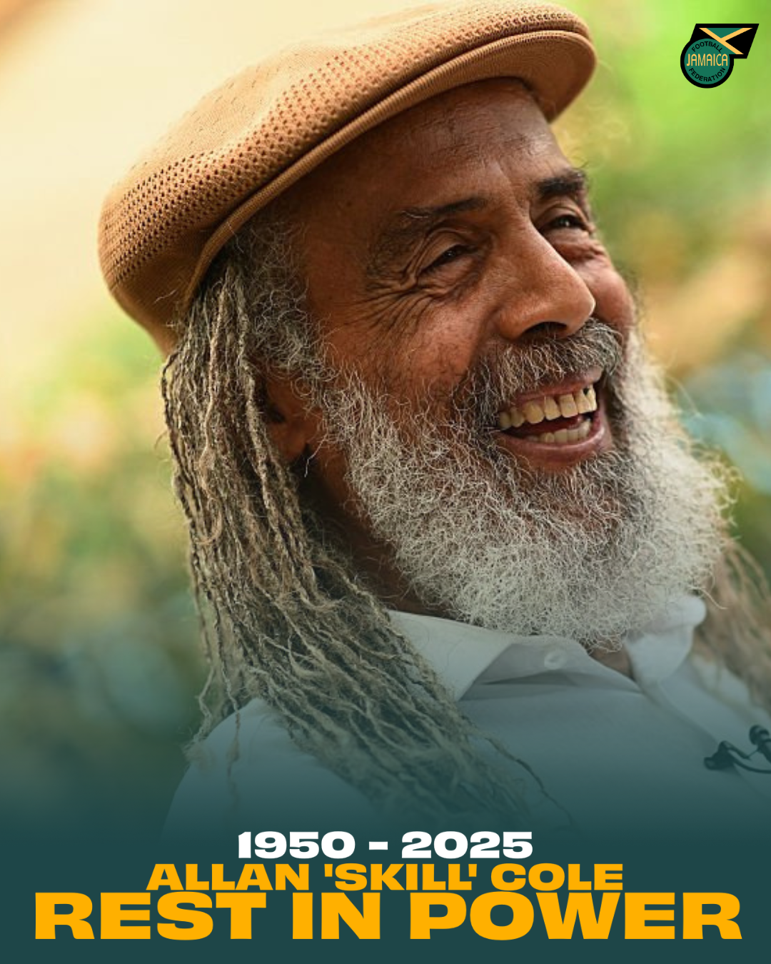 JFF Shares Condolences on the passing of former National Player Allan “Skill” Cole